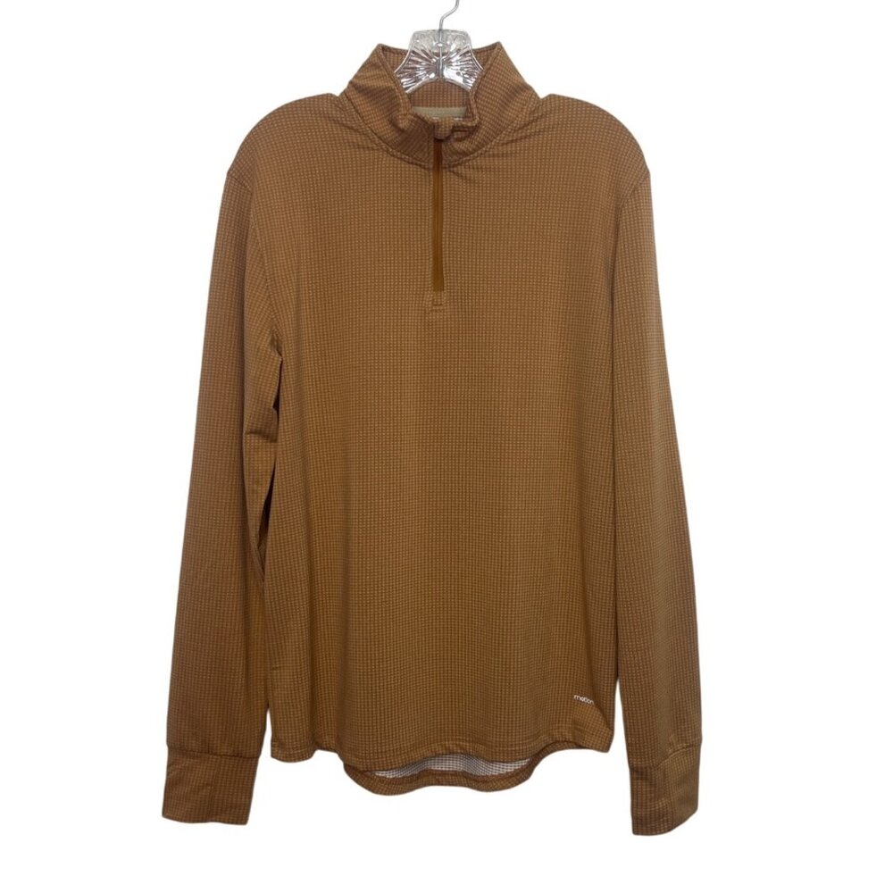 Motion 1/4 Zip Pullover Mens Medium Meerat New Activewear Workout